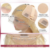 Glueless HD Lace Front Wig Body Wave Human Hair 613 Blonde 13x6 Pre-Plucked Wear & Go | URFIRST