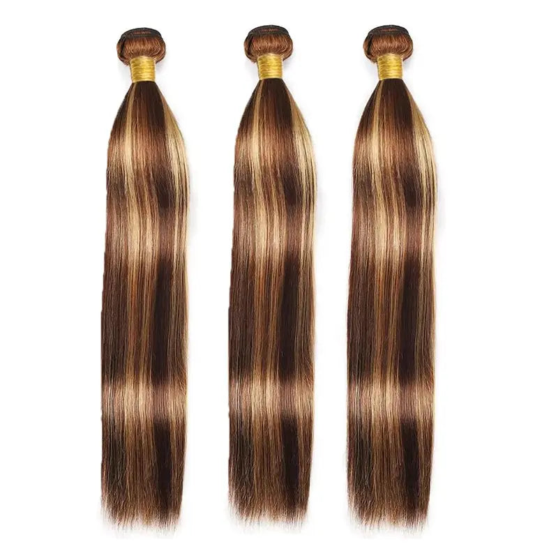 P4/27 Ombre Honey Brown Body Wave Bundles | URFIRST