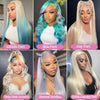 HD Lace Front Wig Straight Human Hair 613 Blonde 13x6 | URFIRST