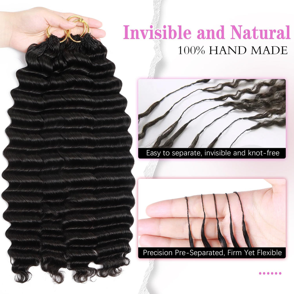 URFIRST feather extensions pre-separated factory quality, tangle-free