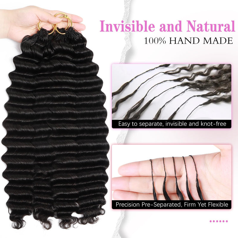 URFIRST feather extensions pre-separated factory quality, tangle-free