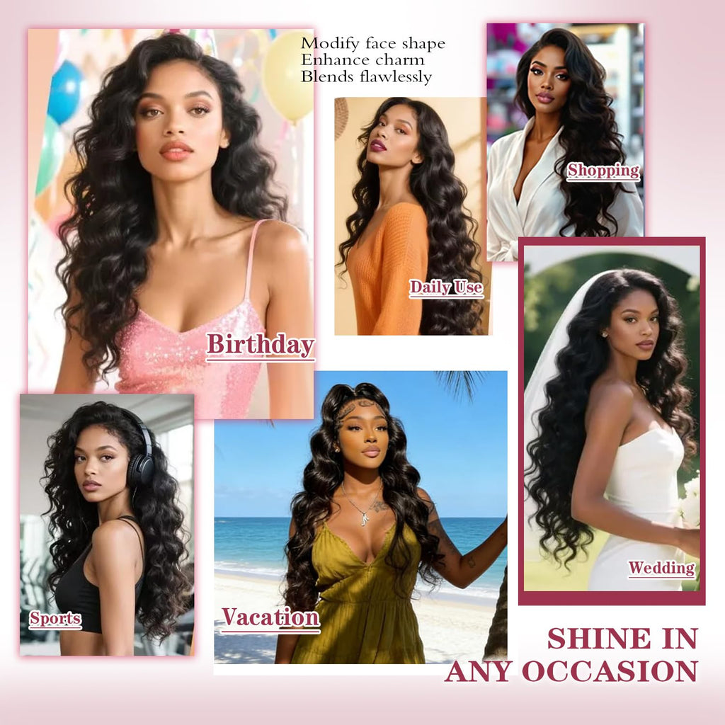 Professional Black woman URFIRST 16A body wave sew-in, luxury finish