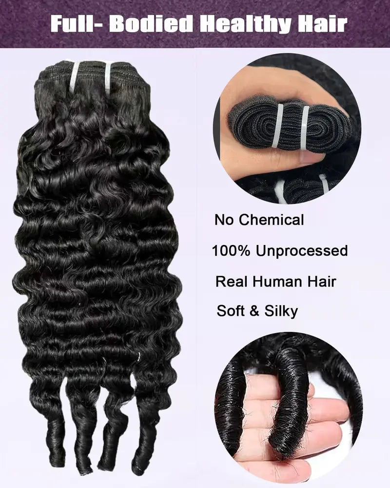 Burmese Curly Virgin Hair Bundles — Natural Black | URFIRST