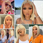 Professional Black woman URFIRST 613 straight bob, polished look