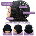Glueless Burmese Curly Half Wig Human Hair Wear & Go No Glue Seamless Flip | URFIRST