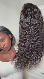 Deep Wave Half Wig — Seamless Flip, No Glue | URFIRST