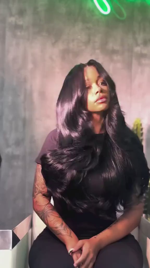 16A Grade Virgin Body Wave Bundles — Natural Black | URFIRST